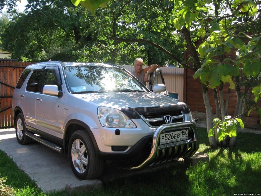 Хонда СРВ 2 С кенгурятником