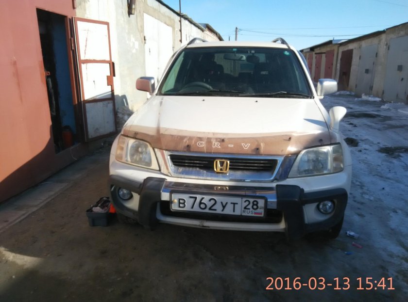 Кенгурятник Хонда ЦРВ РД 1