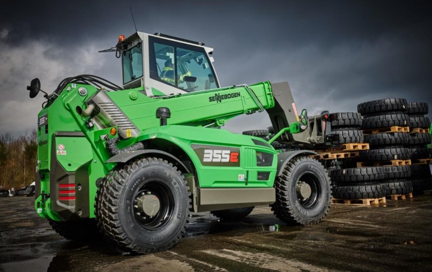 Sennebogen телескопический погрузчик