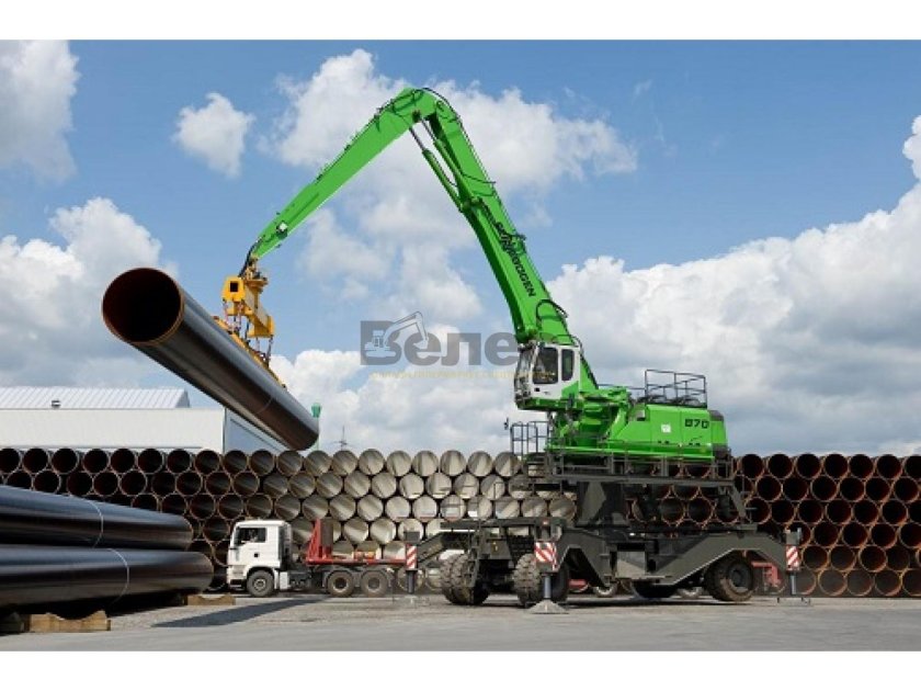 Перегружатель колесный Sennebogen