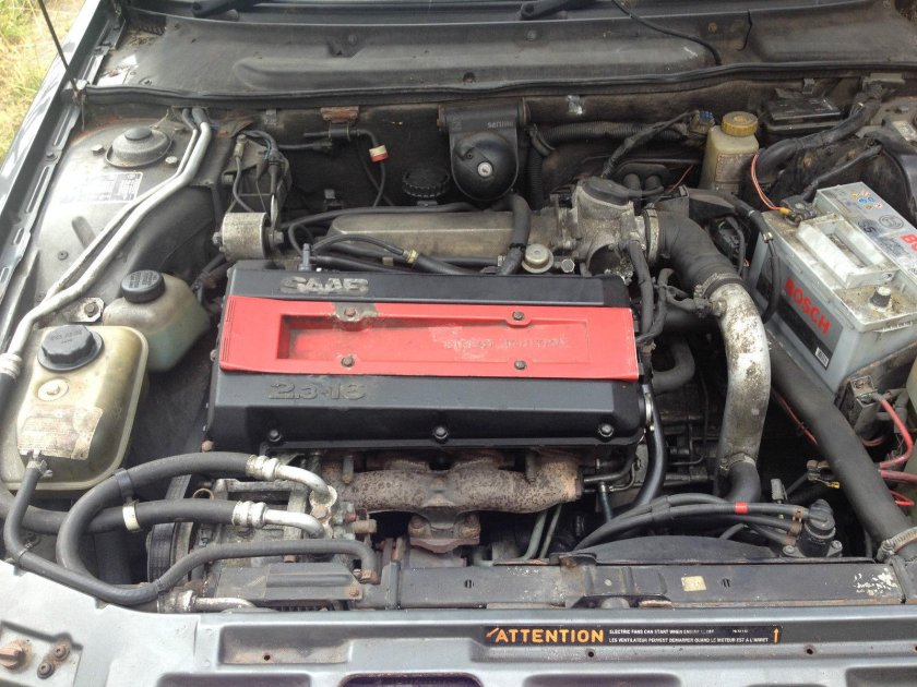 Saab 9000 двигатель