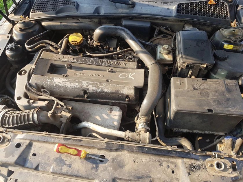 Saab 9-5 двигатель