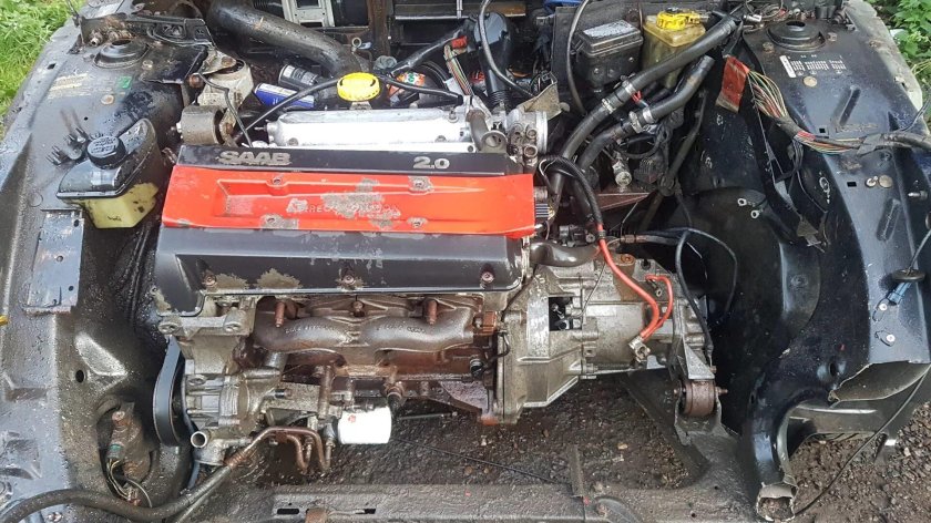 Мотор Сааб 9000