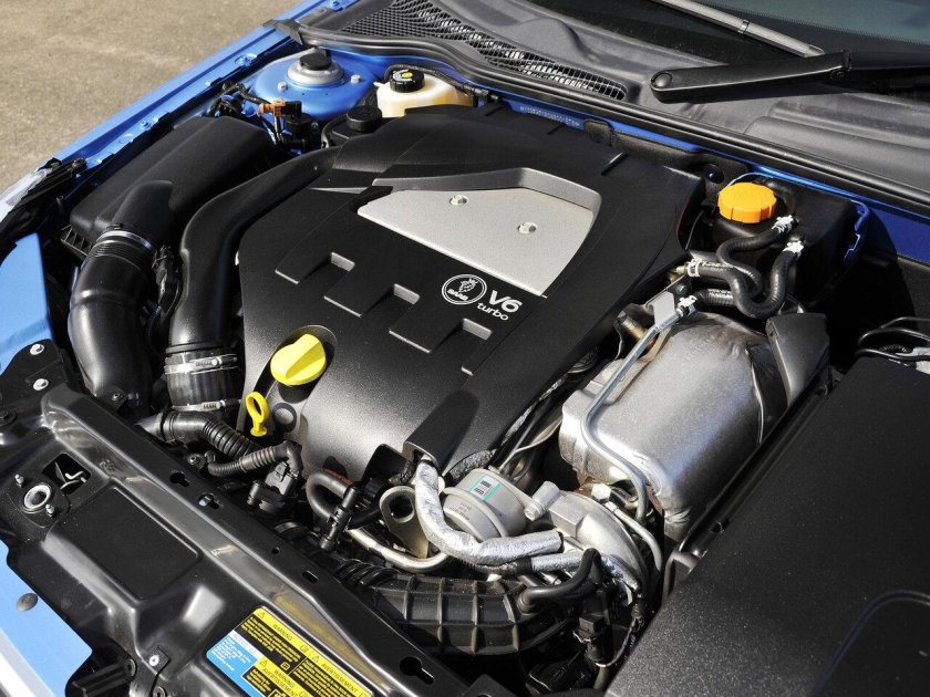 Сааб 9-3 мотор