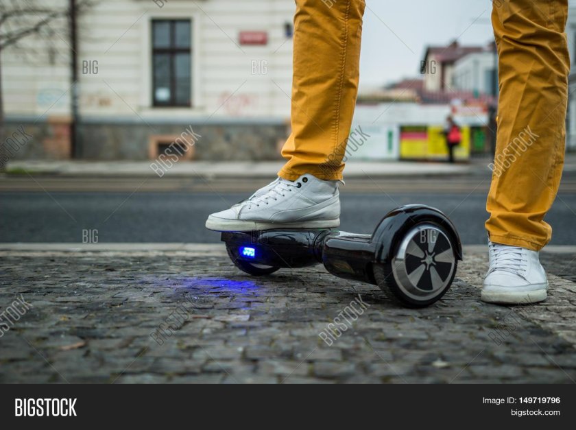 Скейтборд из гироскутера