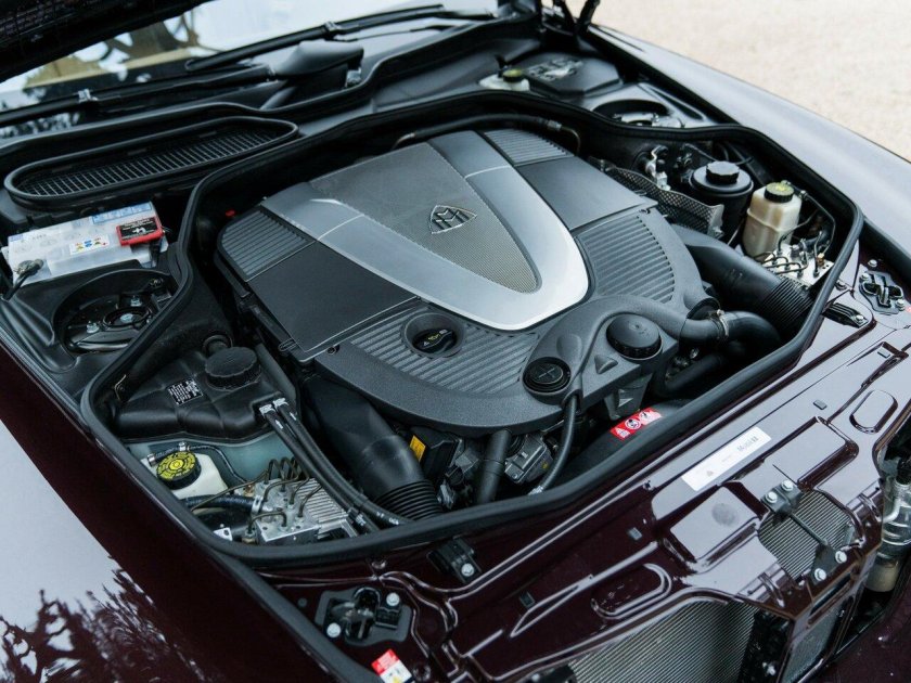Maybach 62 двигатель