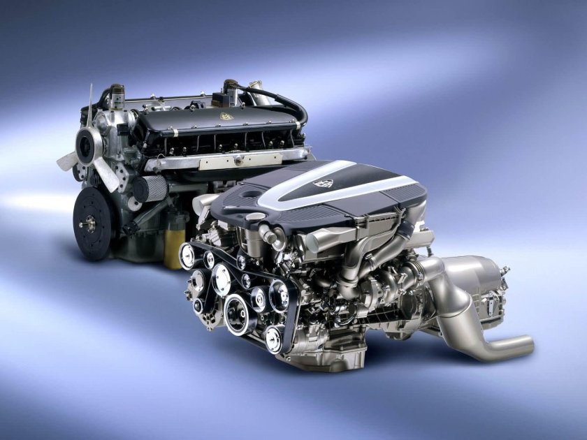 Двигатель Maybach 57