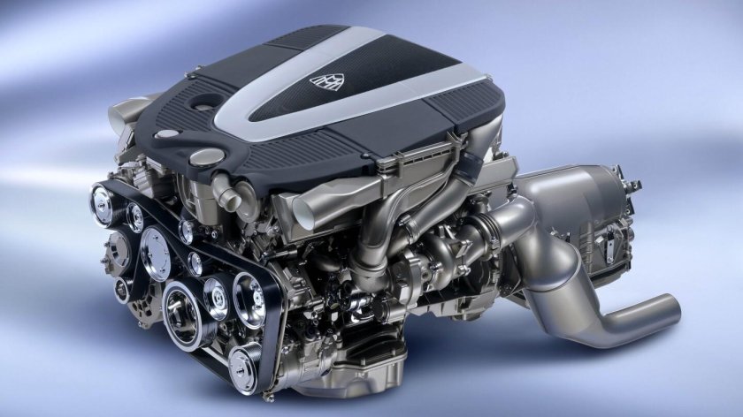 Двигатель v12 Maybach Exelero