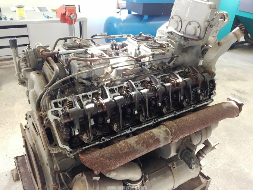 Двигатель Maybach hl 45p