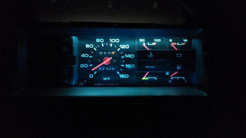 Подсветка салона ВАЗ 2108 низкая панель