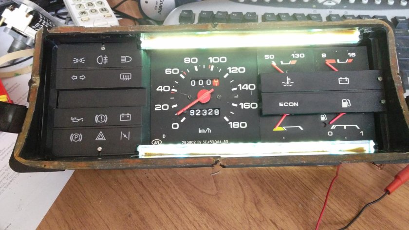 Панель приборов ВАЗ 2108 карбюратор