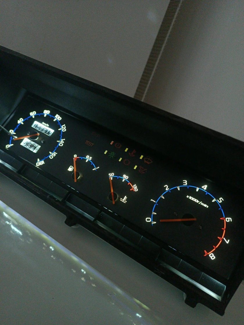 Комбинация приборов ВАЗ 2108 высокая панель