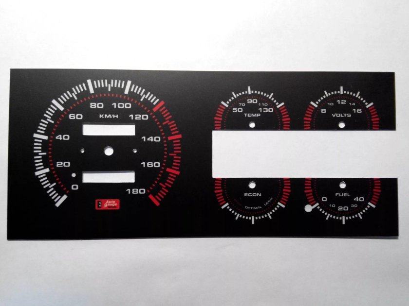 Панель приборов ВАЗ 2109 низкая панель