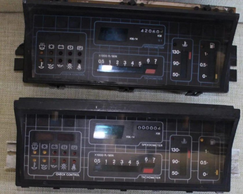 Электронная приборная панель 2108