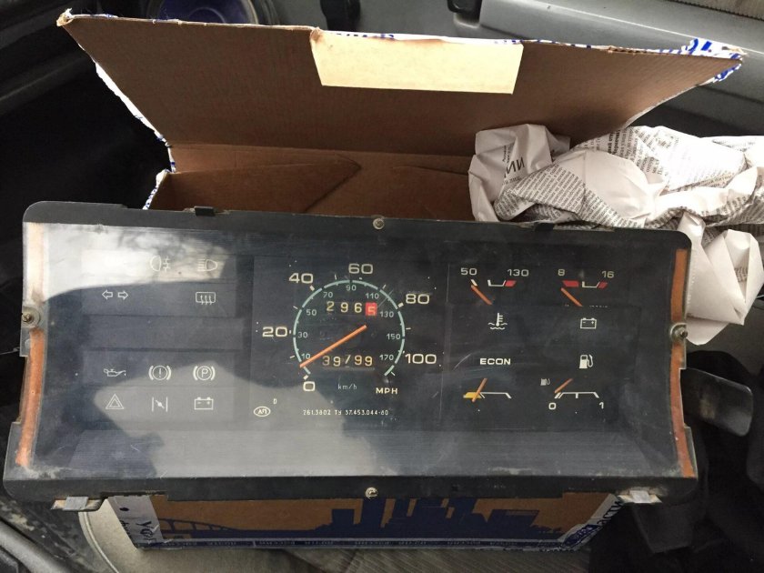 Панель приборов ВАЗ 2108 карбюратор