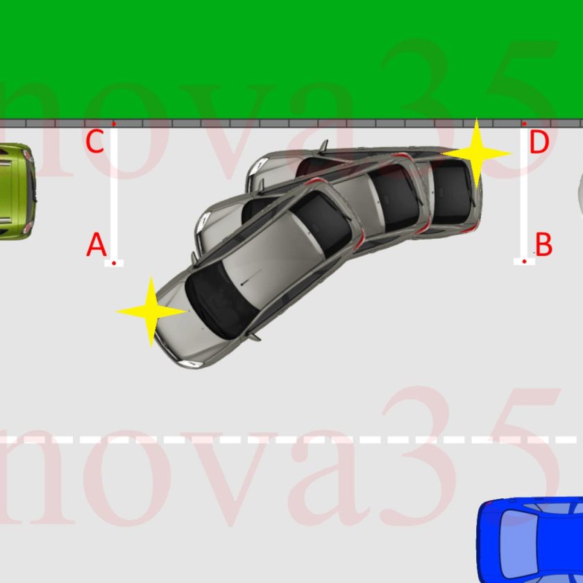 Параллельная парковка поворотники