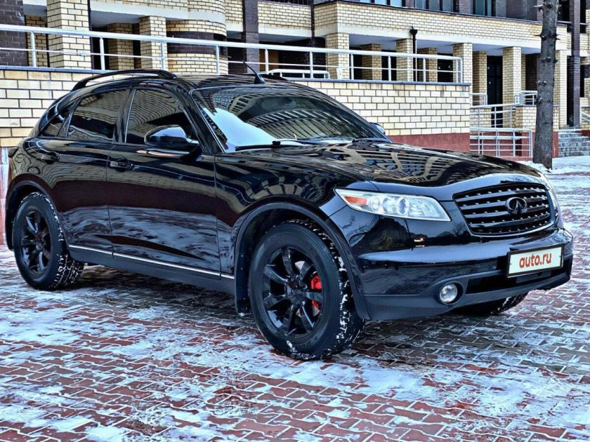 Infiniti fx35 черный