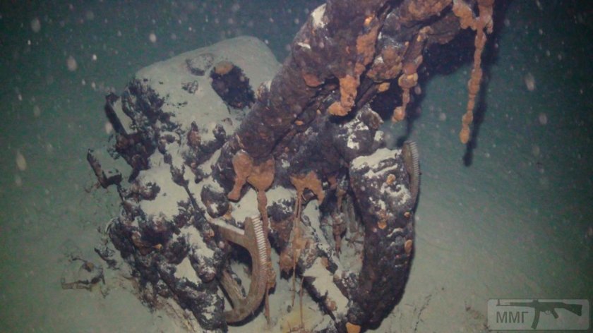 Линкор Рома на дне