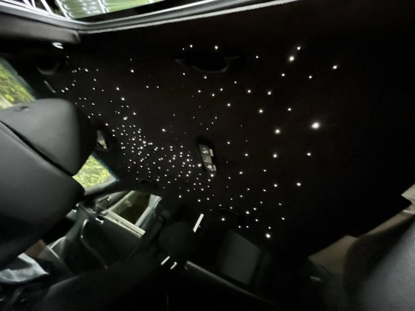 Черный потолок Солярис 2