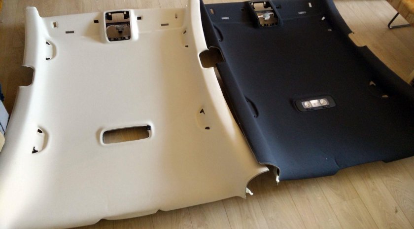 Черный потолок Пассат б6 седан