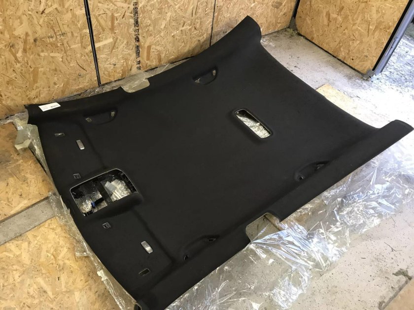 Passat b7 черный потолок