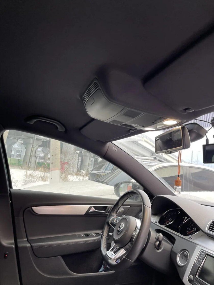 Черный потолок Пассат б6