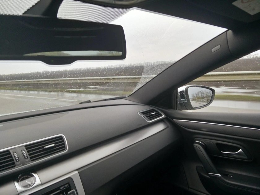 Passat b7 черный потолок