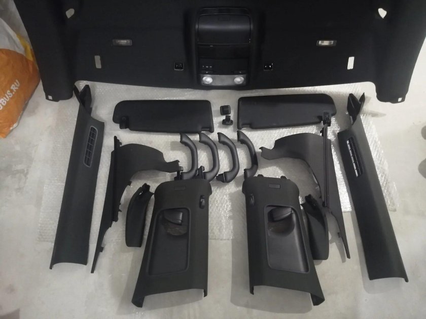 Черный потолок Пассат б6 седан