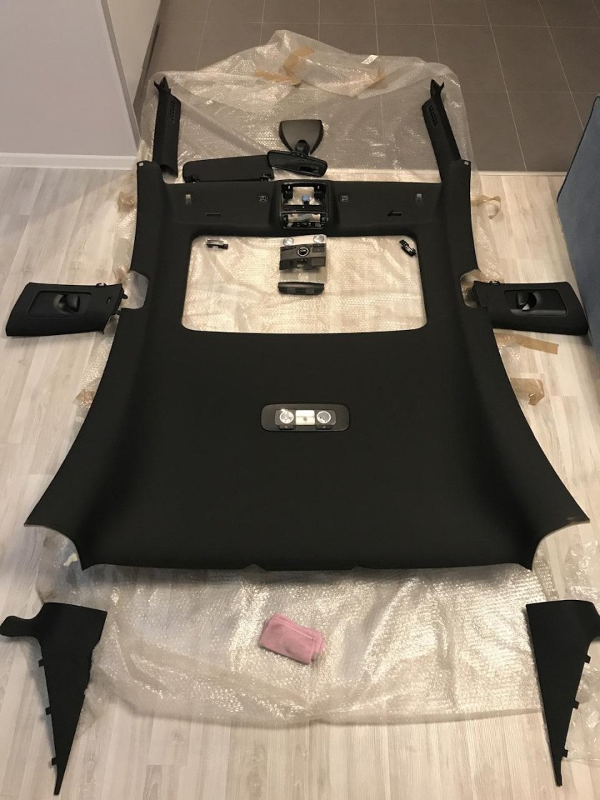 Черный потолок Пассат б6