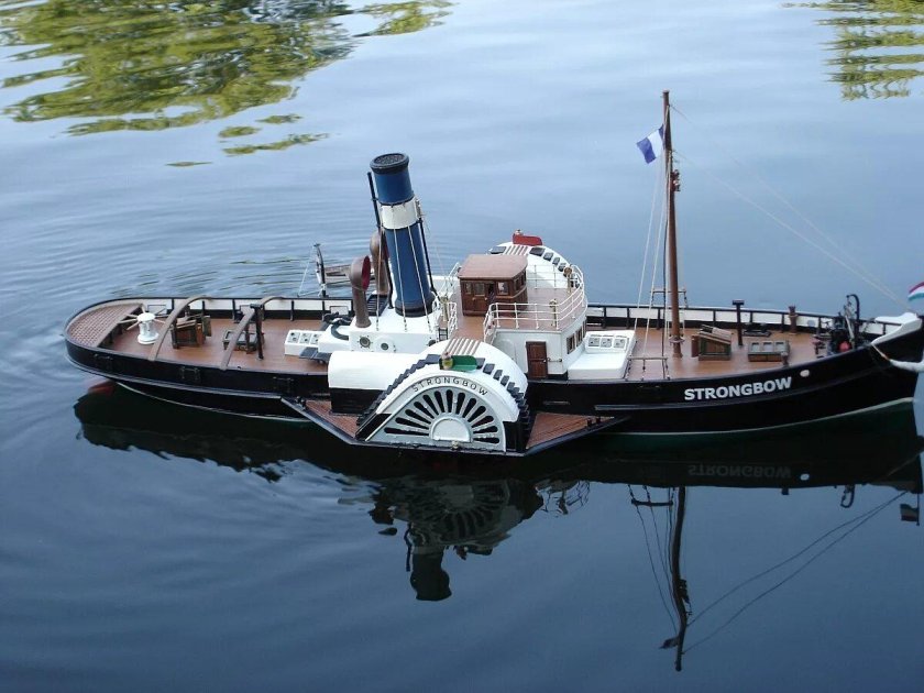 Паровой катер Русич