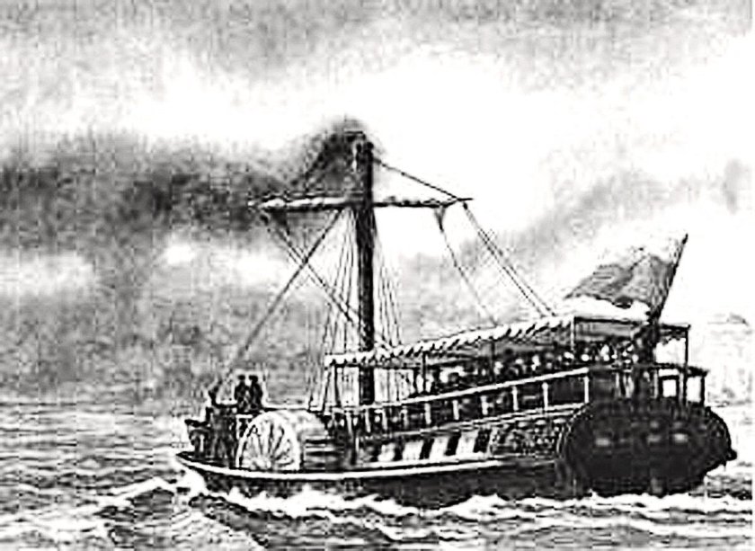 Пароход Елизавета 1815 года