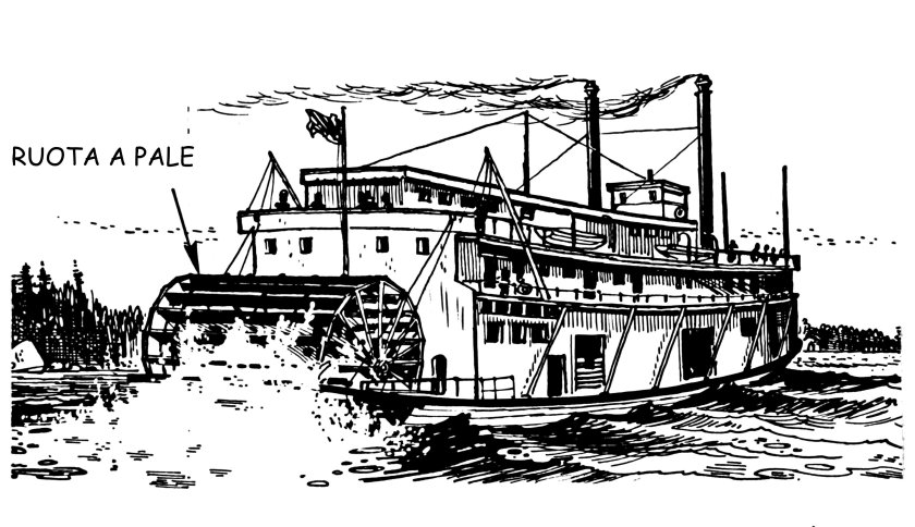 Колёсные пароходы 19 века