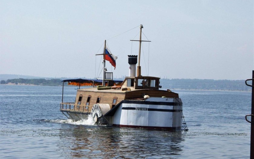 Баламут Саратов колесный пароход