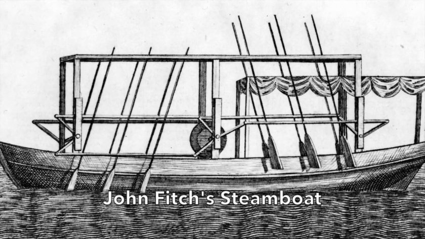 Джон Фитч пароход