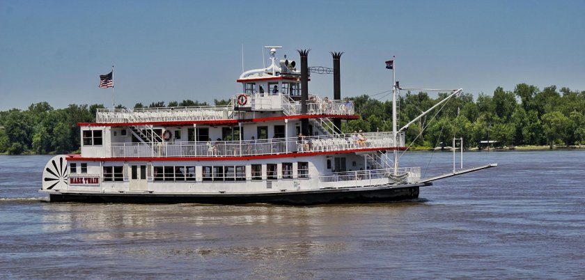 Речной пароход Миссисипи