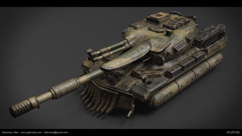 Дизельпанк бронетехника