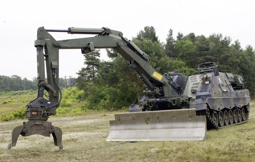 Бронированная Инженерная машина Pionierpanzer 3