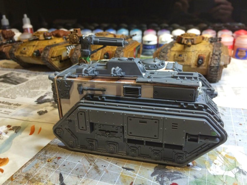 Вархаммер конверсии имперской гвардии танк