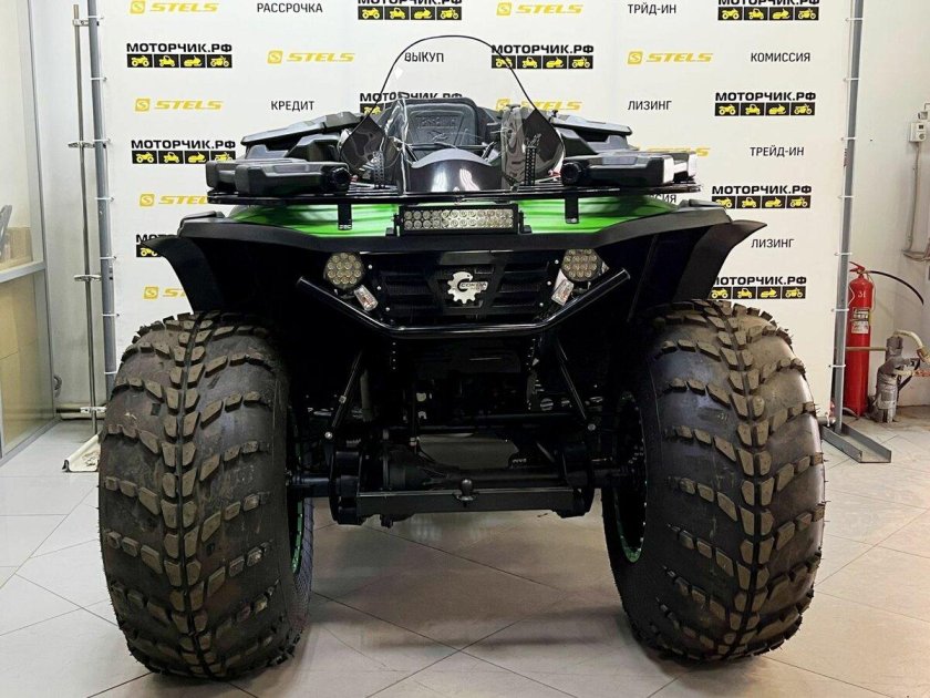 Гибридная подвеска на квадроцикле Сокол