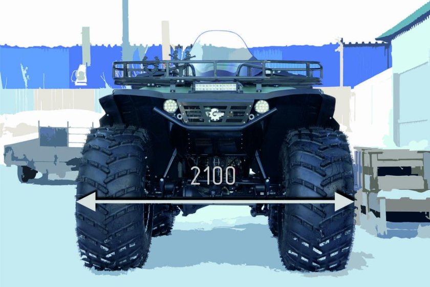 Квадроцикл Сокол на Тимкен Мостах