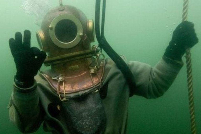 Школа водолазов Кронштадт 1882