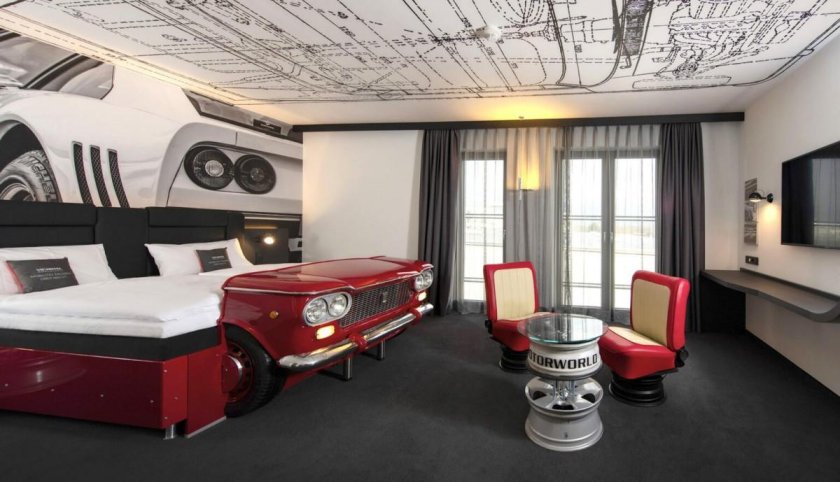 V8 Hotel Motorworld Region Stuttgart Германия Бёблинген