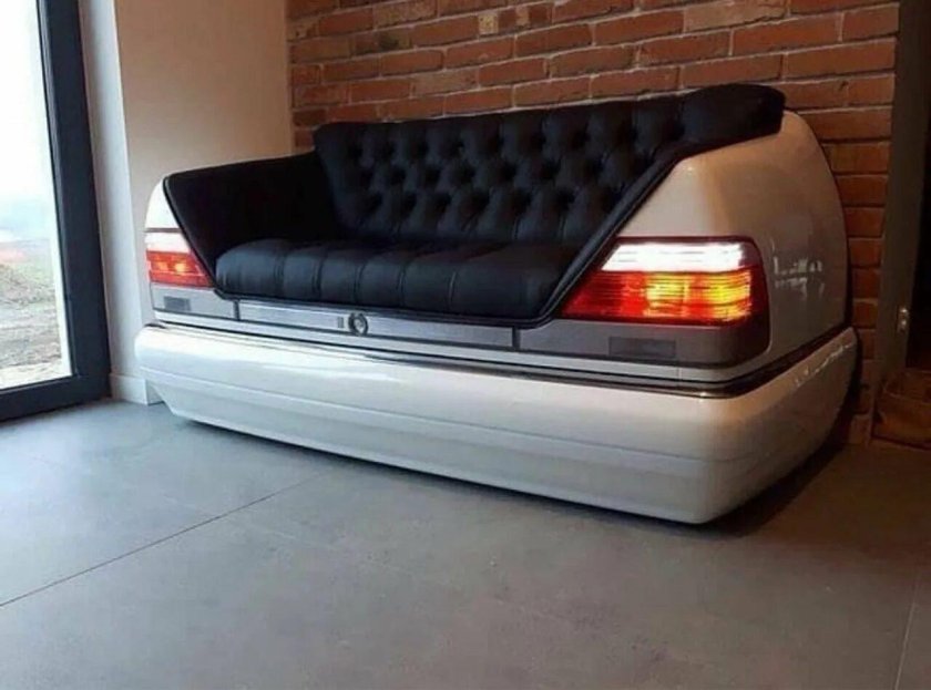 Диван из багажника ВАЗ 2110