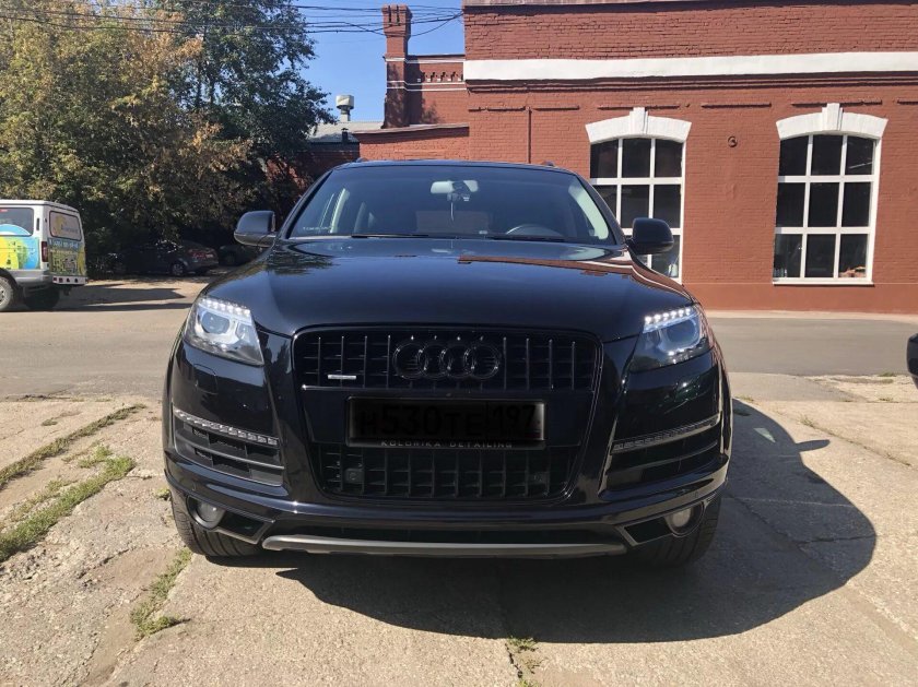 Audi q7 антихром