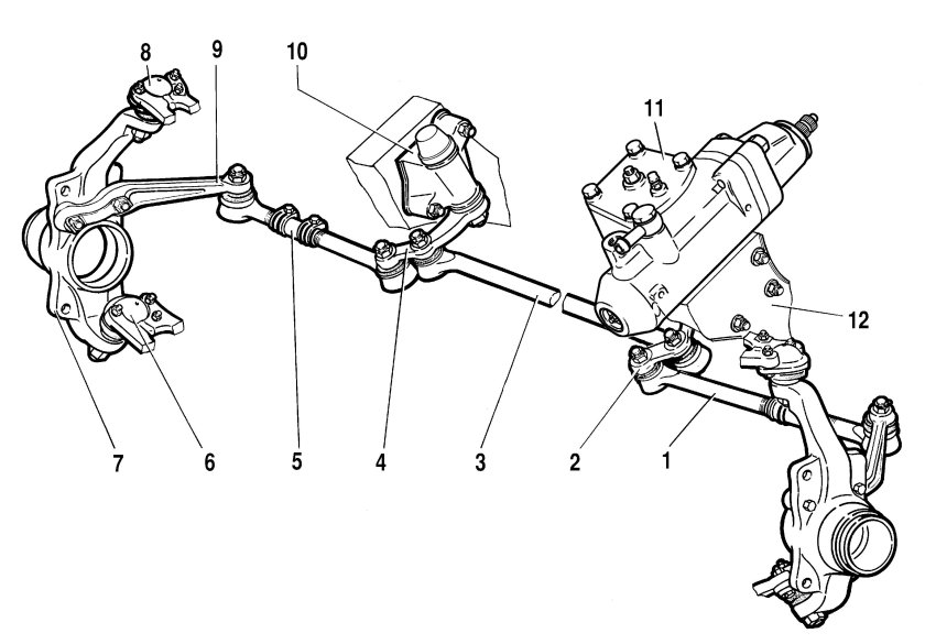 Рулевая трапеция Нива 2121