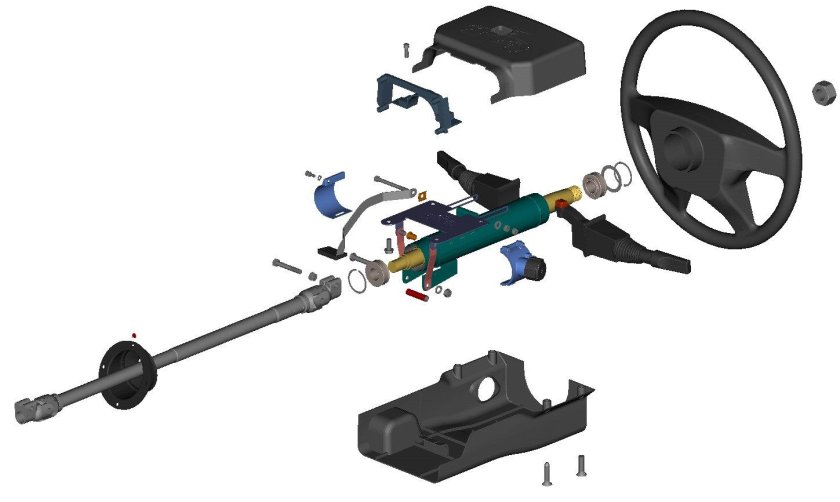 Ремкомплект рулевой колонки Газель 3302