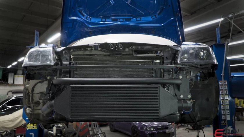 Фронтальный интеркулер на октавию а5