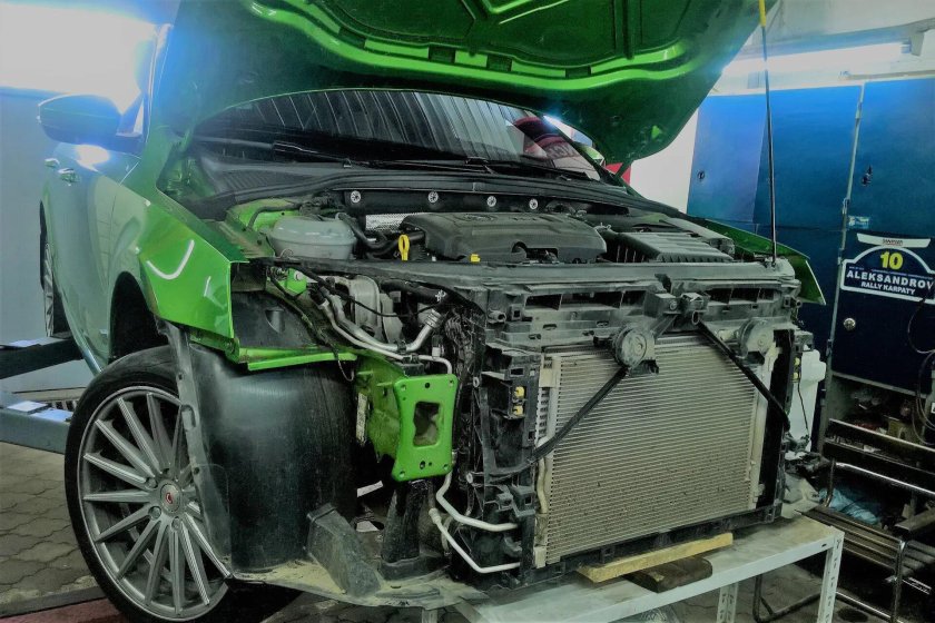 Интеркулер Skoda Octavia a7