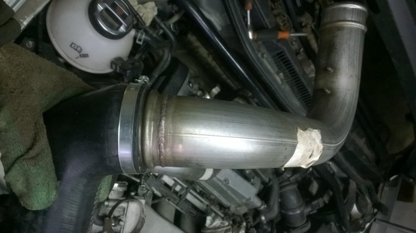 Патрубки турбины Шкода Октавия 1.8 турбо