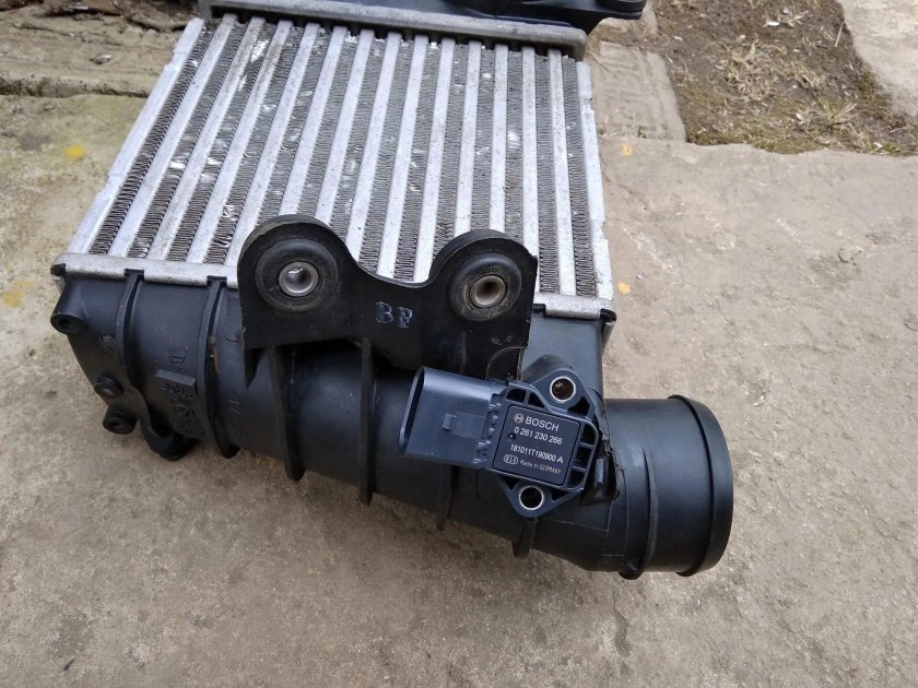 Интеркулер на Skoda Octavia Tour